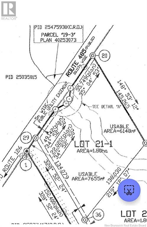 Lot 22-1 Route 485, Saint-Paul, New Brunswick  E4T 3M4 - Photo 3 - NB114873