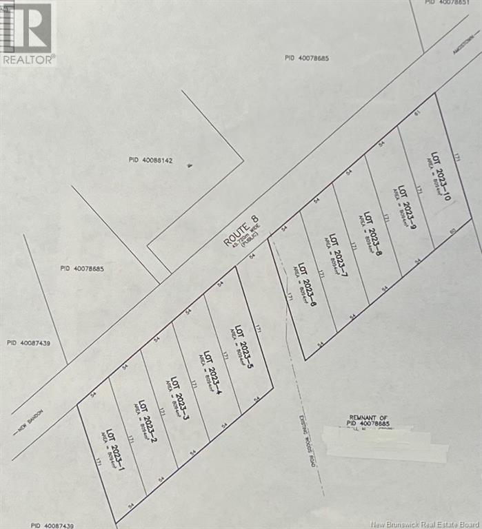 Lot 2023-2 Route 8, Nelson Hollow, New Brunswick  E9C 2A2 - Photo 1 - NB115450