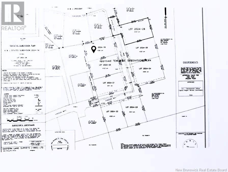 Lot 2024-20 Eagles Lane, Killarney Road, New Brunswick  E3G 9E2 - Photo 1 - NB122594