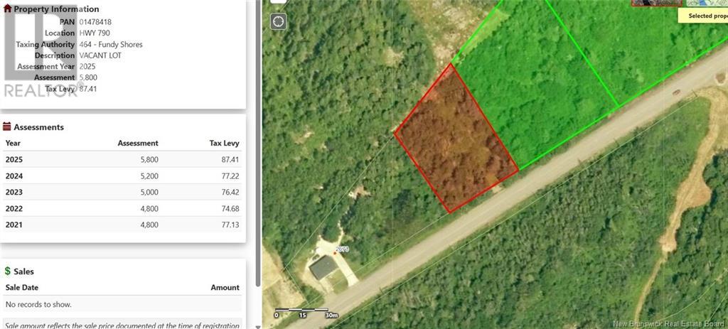 Vacant Route 790, Musquash, New Brunswick