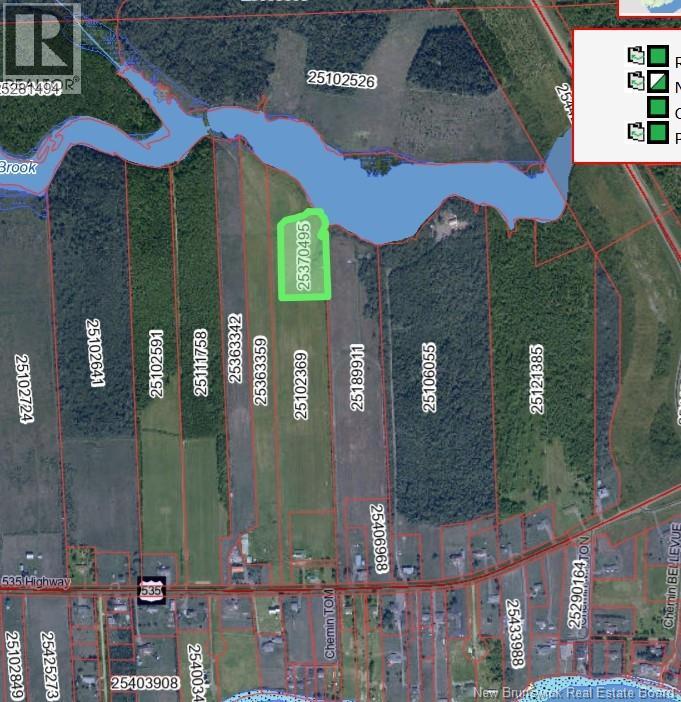 Lot Cocagne River, Cocagne, New Brunswick  E4R 3B8 - Photo 1 - NB125069