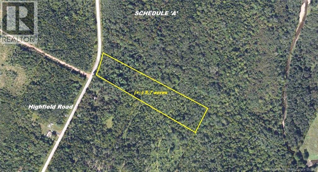 Highfield Road, Highfield, New Brunswick