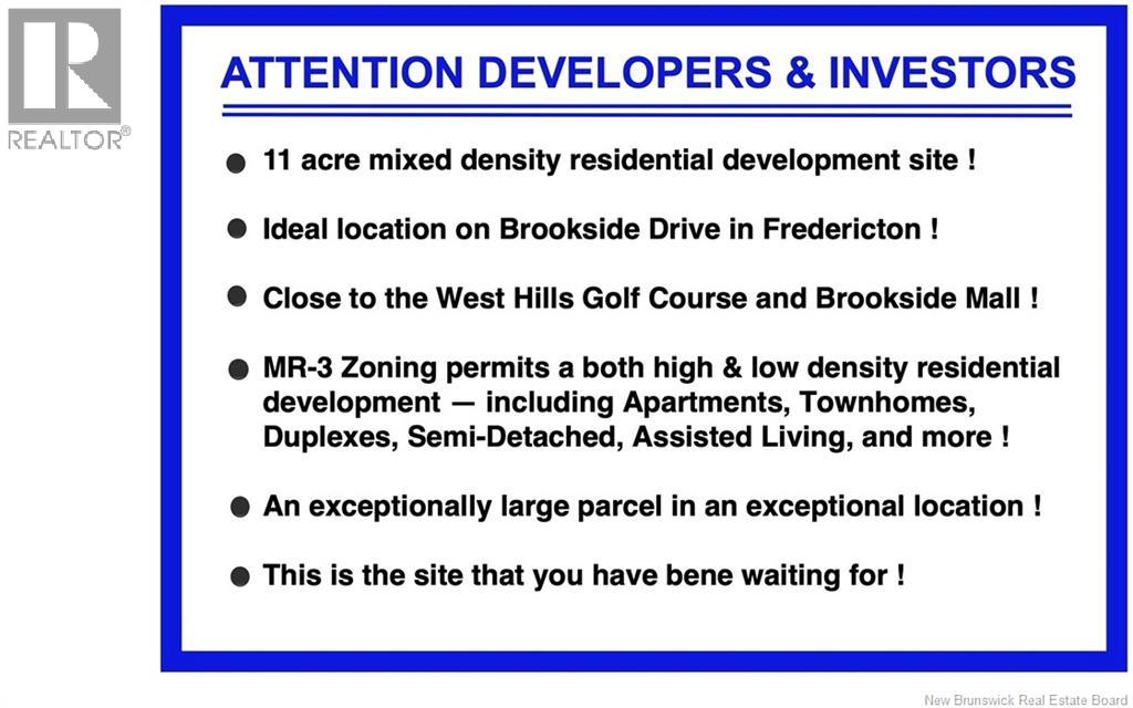 893-935 Brookside Drive, Fredericton, New Brunswick