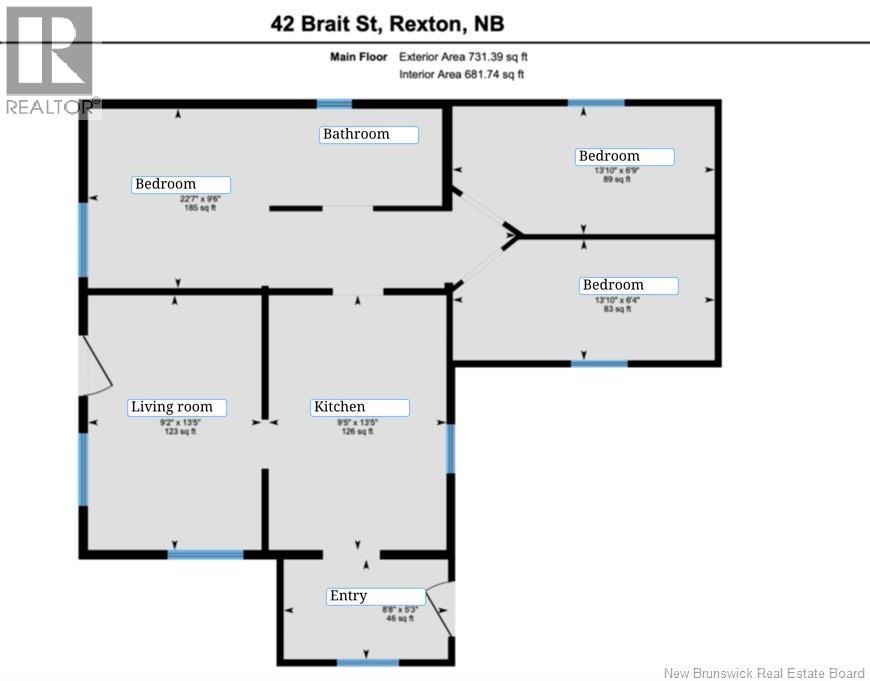 42 Brait Street, Rexton, New Brunswick  E4W 1W2 - Photo 3 - NB132950