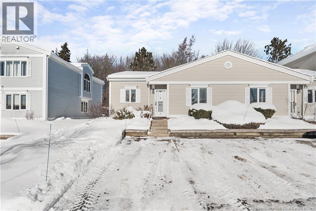 50 McAuley Drive Unit# 6, Moncton, New Brunswick