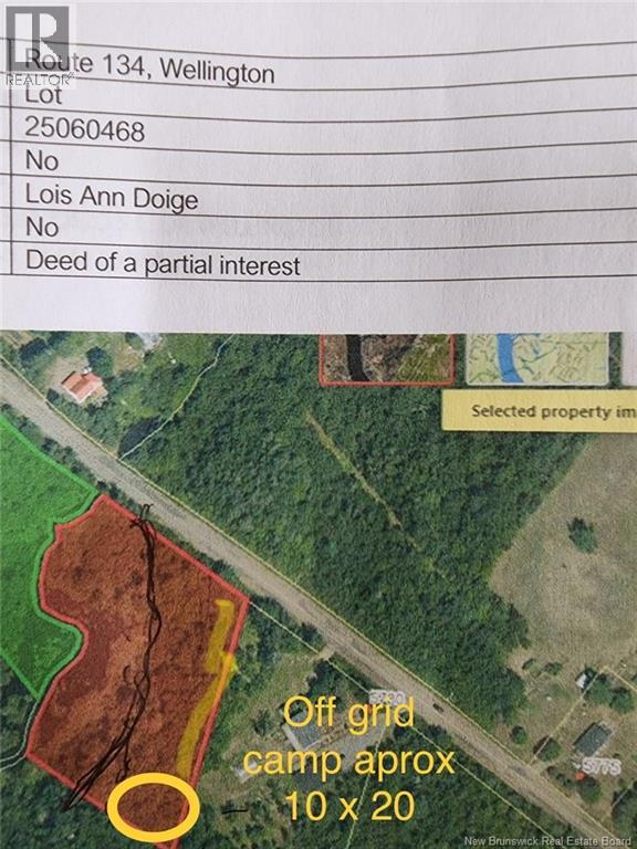Lot Highway 134, Ward Corner, New Brunswick  E4V 2P3 - Photo 7 - NB135513