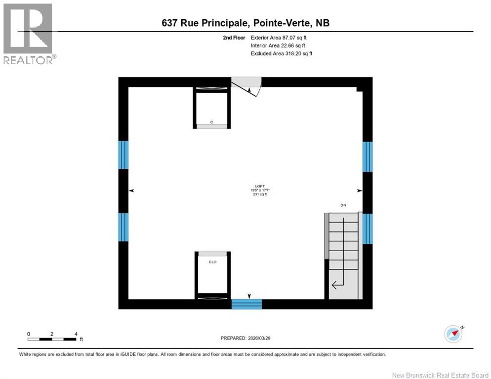 637 Principale, Pointe-Verte, New Brunswick  E8J 2P8 - Photo 19 - NB136131