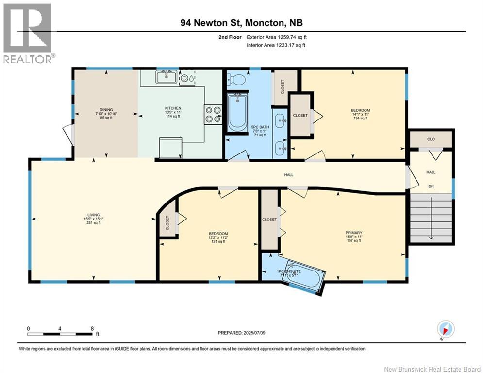 94 Newton Unit# A, Moncton, New Brunswick  E1E 3A4 - Photo 29 - NB137380