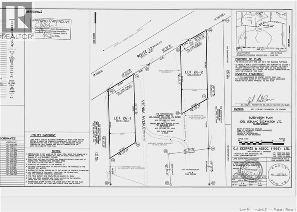 Lot Route 133, Grand-Barachois, New Brunswick  E4P 7M7 - Photo 3 - NB138419