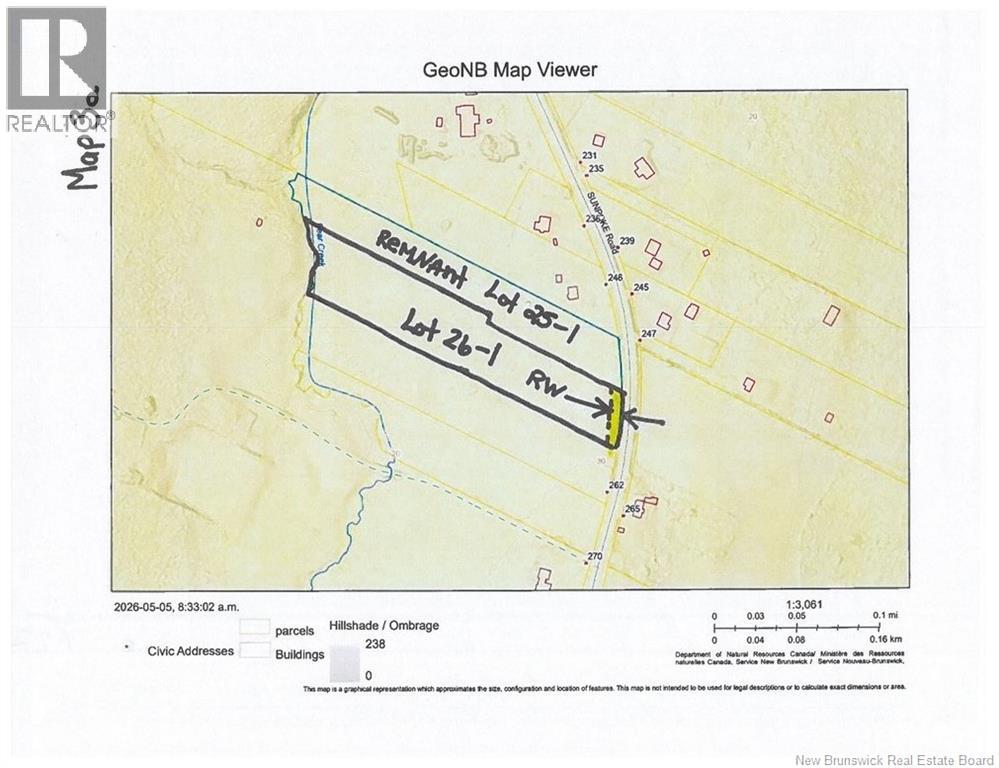 Lot 26-1 Sunpoke Road, Rusagonis, New Brunswick  E3B 8Y3 - Photo 1 - NB143832