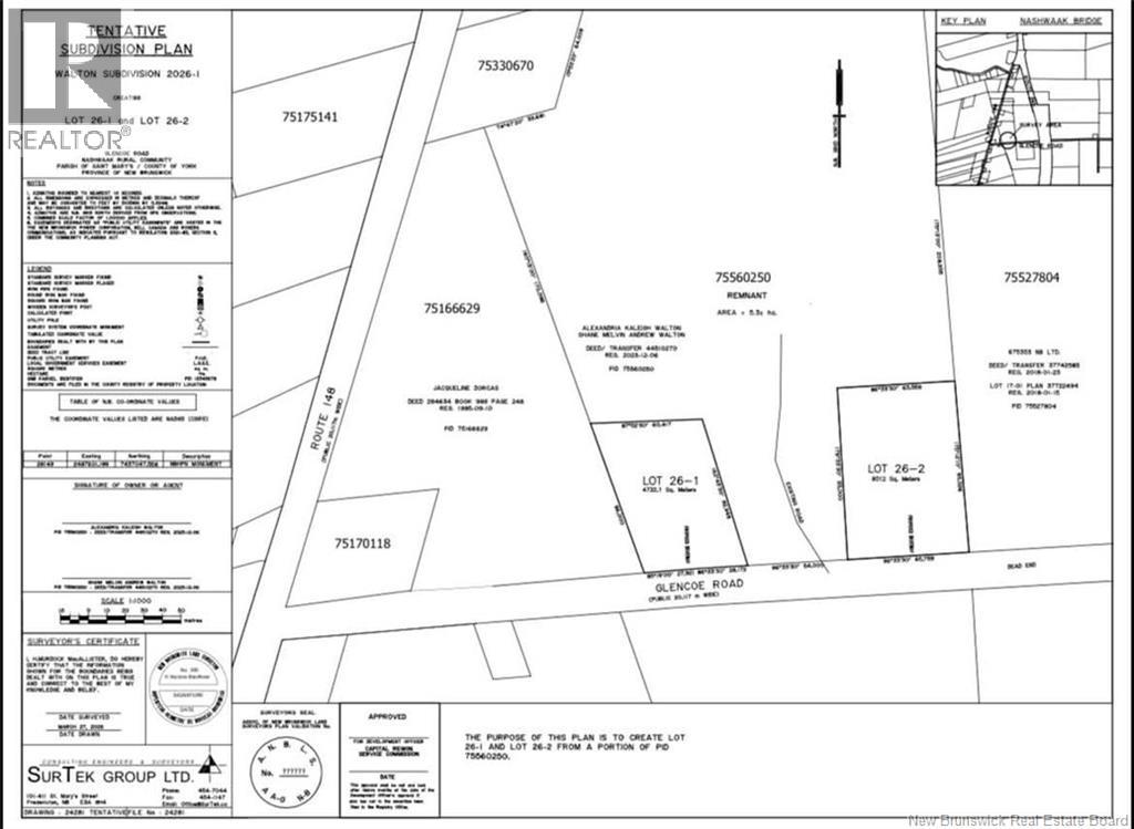 Lot 26-2 Glencoe Road, Nashwaak Bridge, New Brunswick  E6C 1T5 - Photo 2 - NB144481