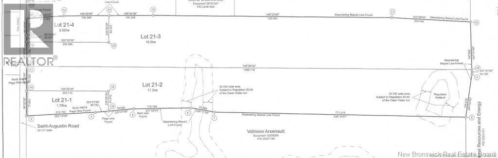 Lot 21-2 St-Augustin, Adamsville, New Brunswick  E4T 2E9 - Photo 8 - NB144596
