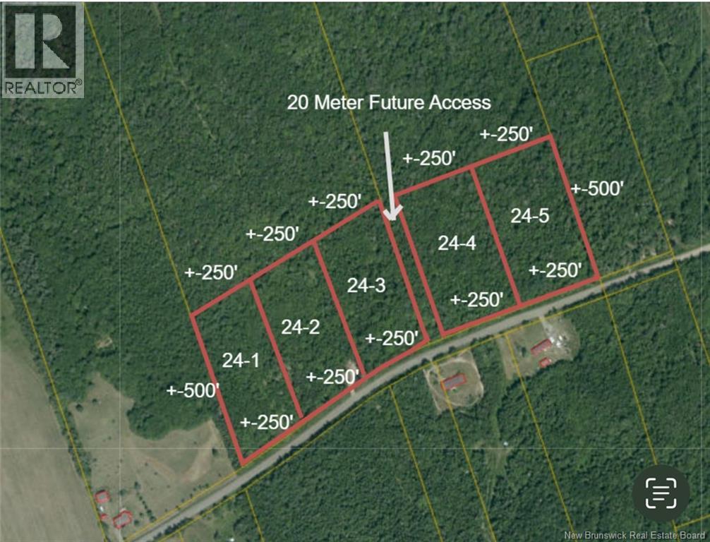 Lot 24-5 Renauds Mills, Saint-Grégoire, New Brunswick