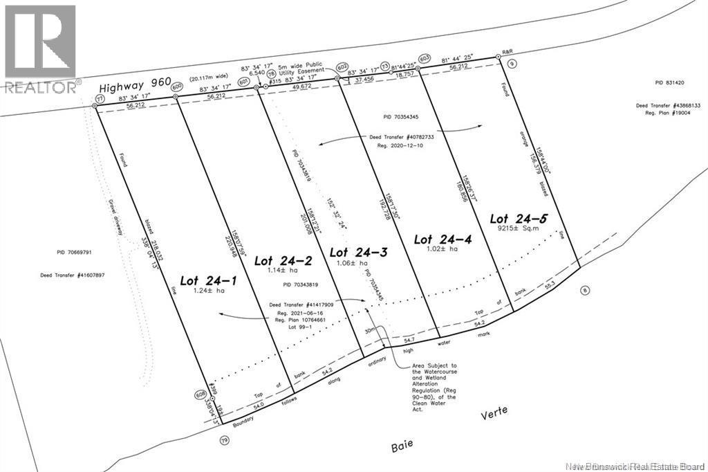 Lot 24-3 Route 960, Upper Cape, New Brunswick  E4M 2S4 - Photo 2 - NB146040