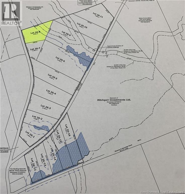 Lot 26-8 Hillside, Elgin, New Brunswick