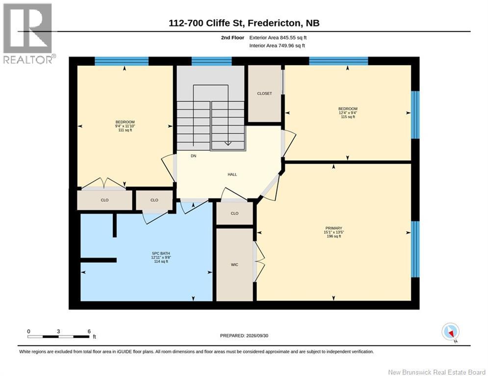 700 Cliffe Street Unit# 112, Fredericton, New Brunswick  E3A 5V2 - Photo 43 - NB148823