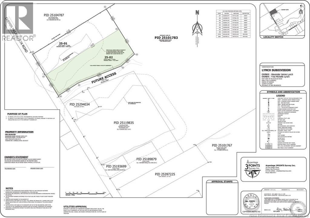 Lot 25-02 Route 490, Dundas, New Brunswick  E1G 3R7 - Photo 3 - NB150150