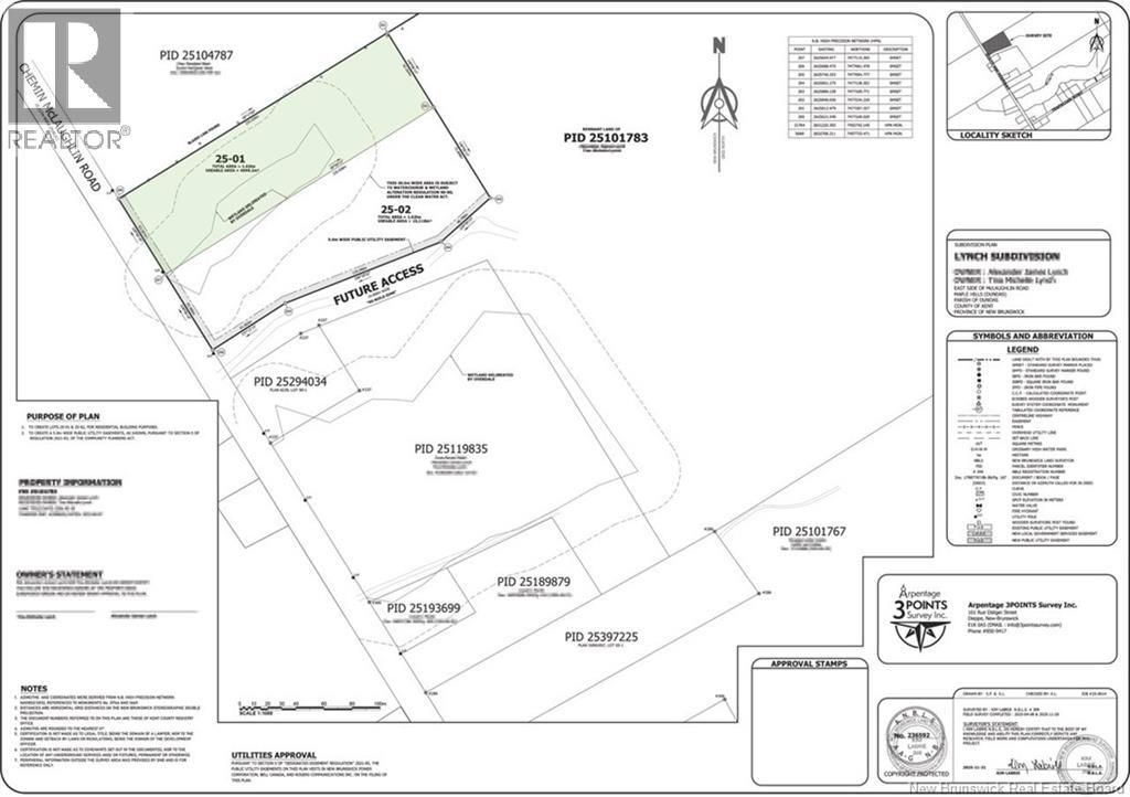 Lot 25-01 Route 490, Dundas, New Brunswick  E1G 3R7 - Photo 3 - NB150149